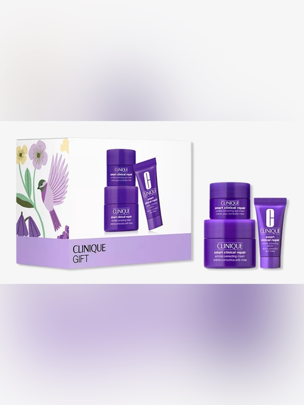 Clinique Purple Anti-Aging 3pc Gift Set
